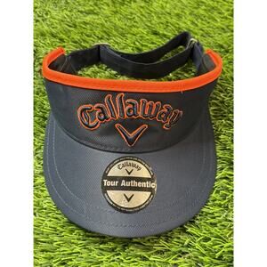 Callaway Golf Visor Navy Blue Orange X Hot Hex Black Tour Odyssey Adjustable